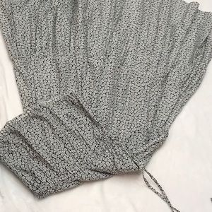 Tier Ruffle Strapless Maxi Dress. Sz. M